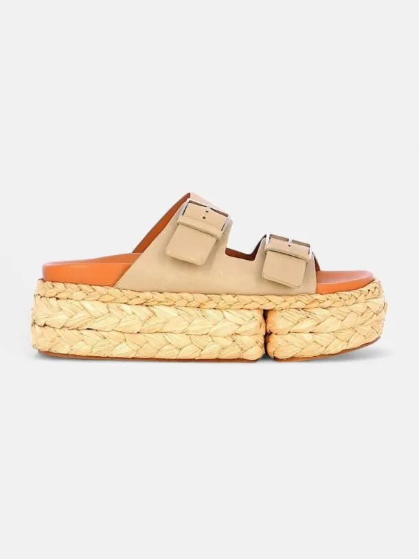 Women QIANA Beige Clergerie Mules