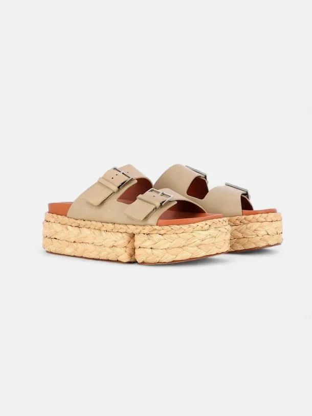 Women QIANA Beige Clergerie Mules