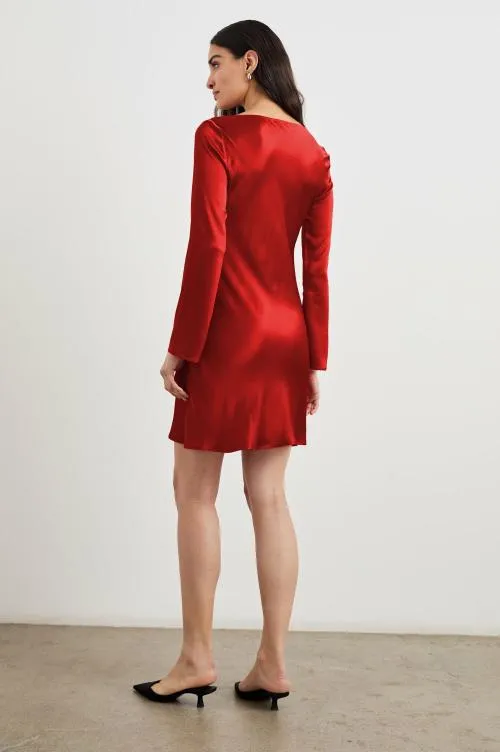 Women Rails Dresses and Rompers Alessandra Dress Scarlet