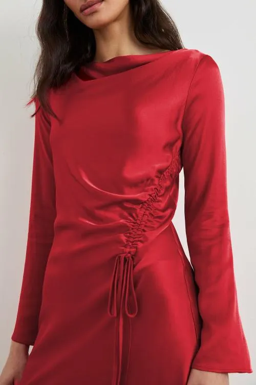 Women Rails Dresses and Rompers Alessandra Dress Scarlet