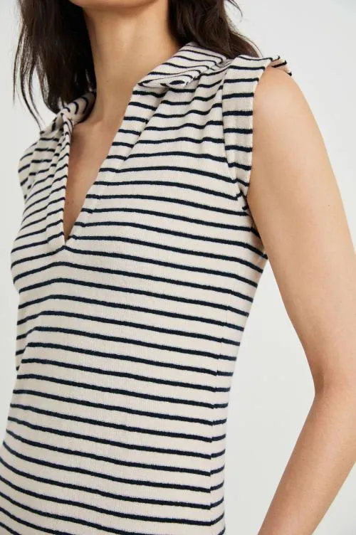 Women Rails Dresses and Rompers Amira Dress Sailor Stripe Terry Towel