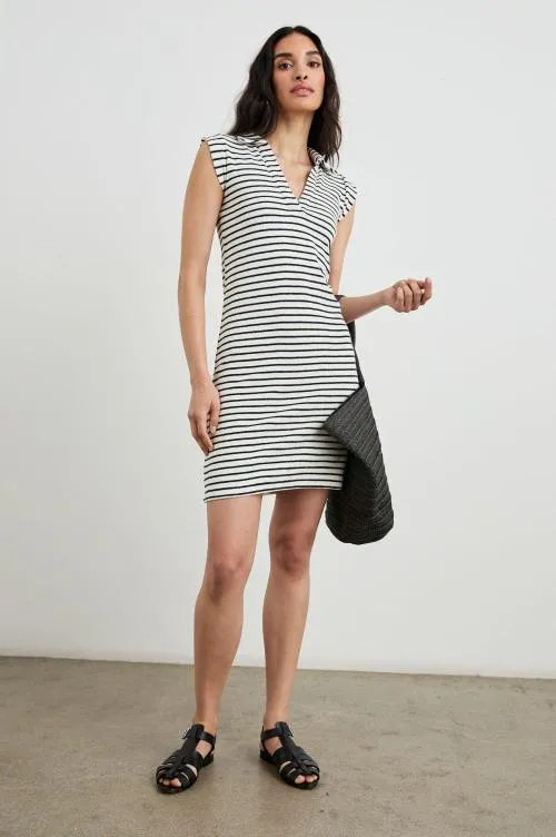 Women Rails Dresses and Rompers Amira Dress Sailor Stripe Terry Towel