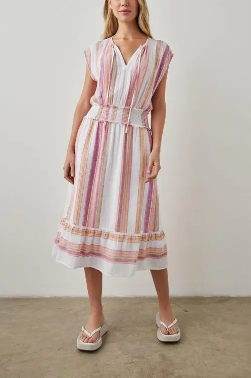 Women Rails Dresses and Rompers Ashlyn Dress Hibiscus Stripe