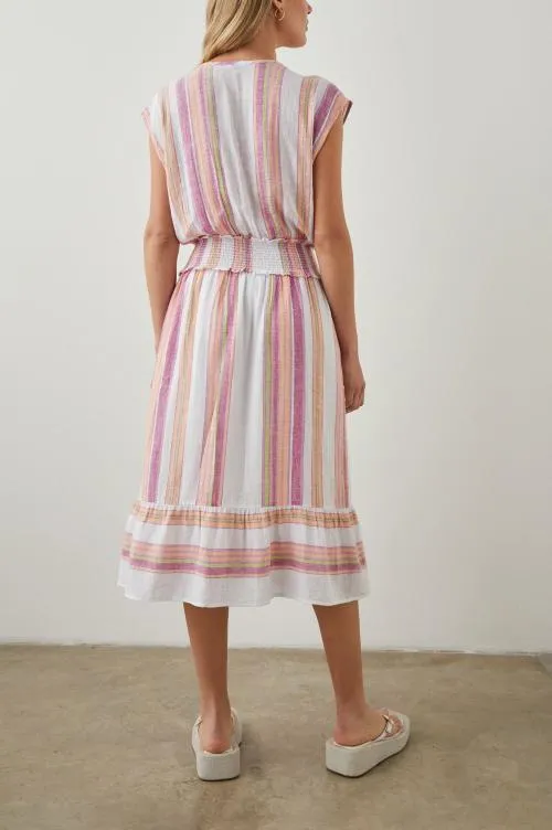 Women Rails Dresses and Rompers Ashlyn Dress Hibiscus Stripe Women Rails Dresses and Rompers Ashlyn Dress Hibiscus Stripe