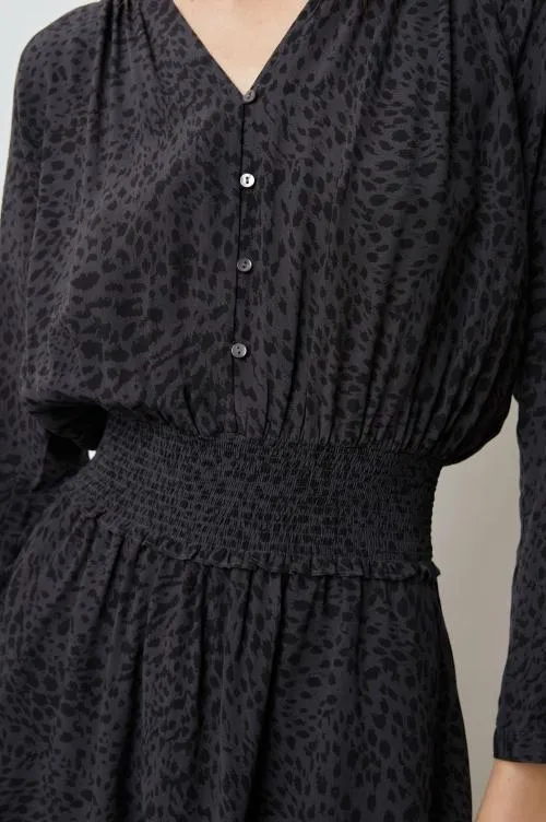 Women Rails Dresses and Rompers Jasmine Dress Spotted Slate