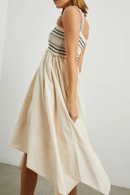 Women Rails Dresses and Rompers Kirsten Dress Flax Women Rails Dresses and Rompers Kirsten Dress Flax
