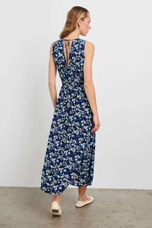 Women Rails Dresses and Rompers Lilith Dress Navy Flora