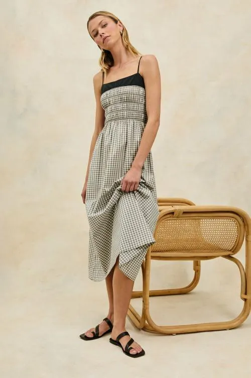 Women Rails Dresses and Rompers Primrose Dress Ivory Jet Gingham