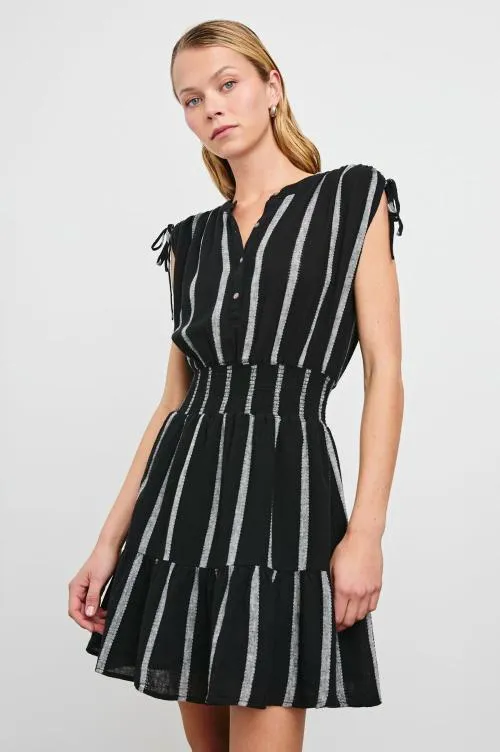 Women Rails Dresses and Rompers Samina Dress Ash Leno Stripe