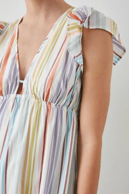 Women Rails Dresses and Rompers Tina Dress Oasis Stripe Women Rails Dresses and Rompers Tina Dress Oasis Stripe