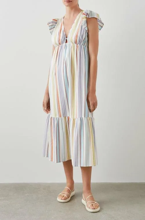 Women Rails Dresses and Rompers Tina Dress Oasis Stripe Women Rails Dresses and Rompers Tina Dress Oasis Stripe