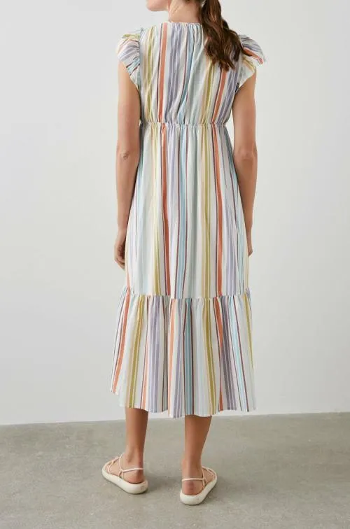 Women Rails Dresses and Rompers Tina Dress Oasis Stripe Women Rails Dresses and Rompers Tina Dress Oasis Stripe