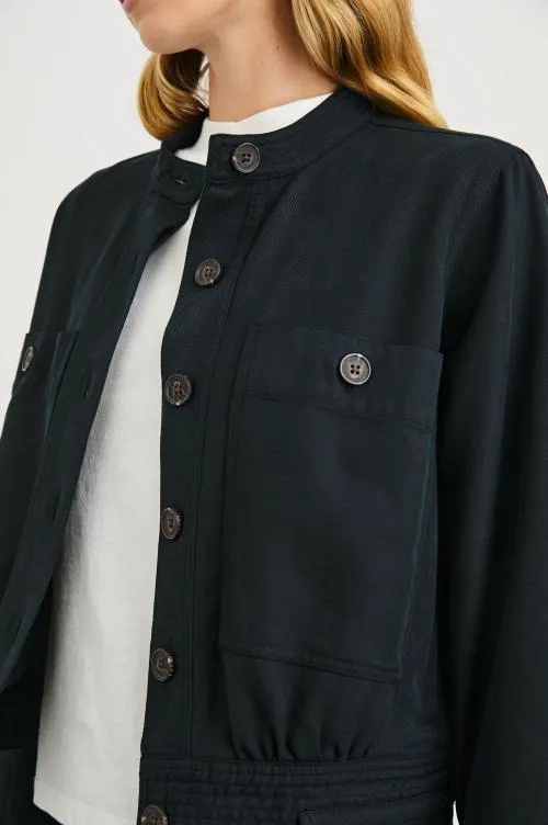 Women Rails Jackets and Coats Alma Jacket Black Women Rails Jackets and Coats Alma Jacket Black
