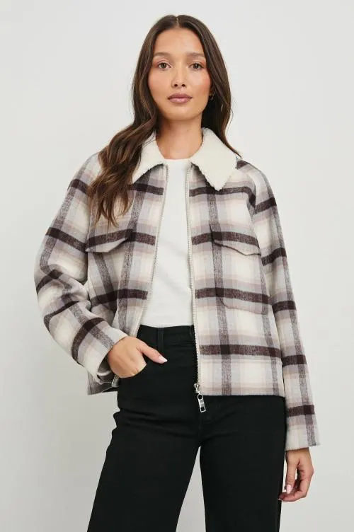 Women Rails Jackets and Coats Cheyenne Jacket Telluride Plaid
