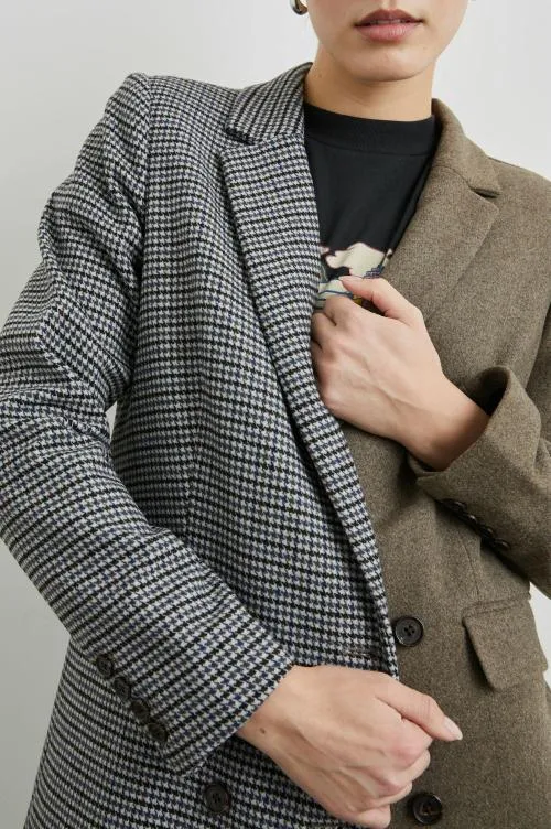 Women Rails Jackets and Coats Cody Blazer Mixed Mini Check