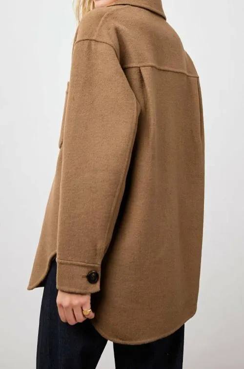 Women Rails Jackets and Coats Connie Shirt Jacket Camel