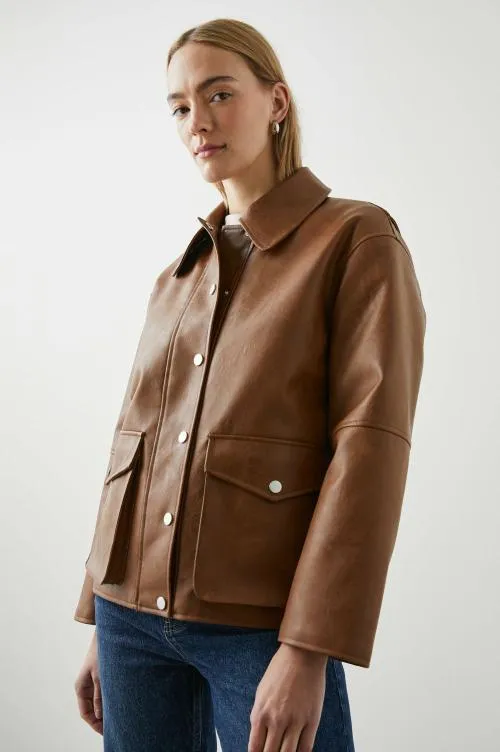 Women Rails Jackets and Coats Mathis Jacket Russet Women Rails Jackets and Coats Mathis Jacket Russet