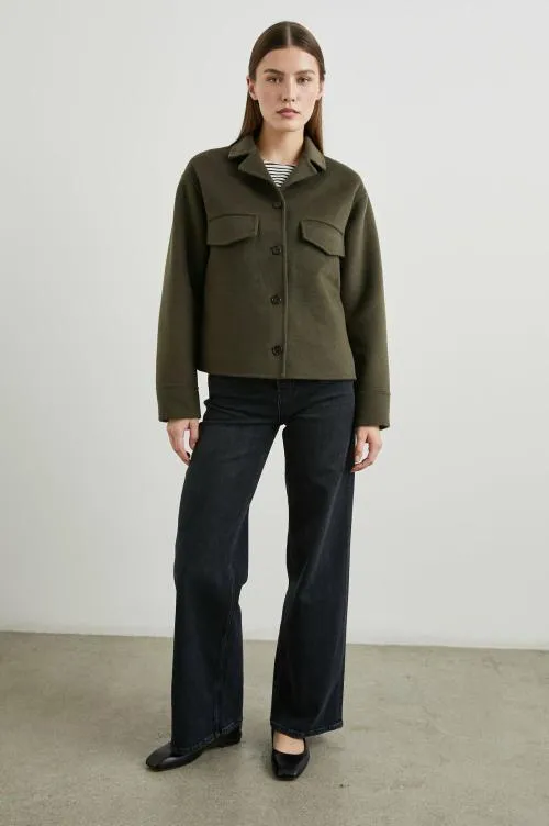 Women Rails Jackets and Coats Riley Jacket Olive Women Rails Jackets and Coats Riley Jacket Olive