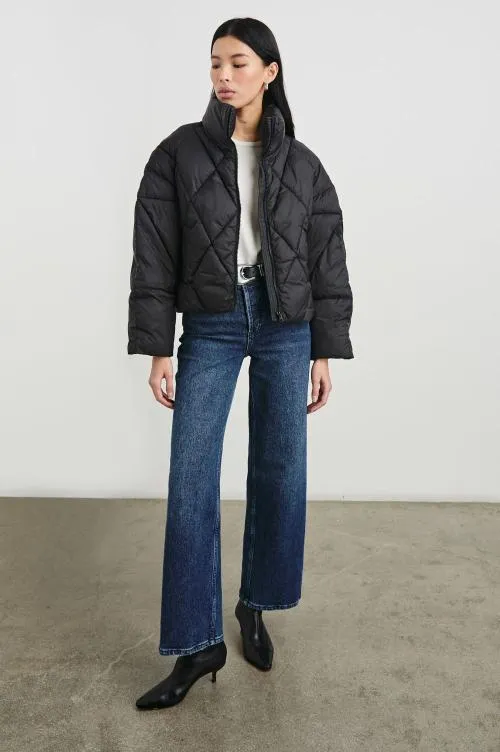 Women Rails Jackets and Coats Summit Jacket Black Women Rails Jackets and Coats Summit Jacket Black