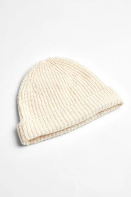 Women Rails Shoes and Accessories Autumn Cashmere Silk Beanie Ivory