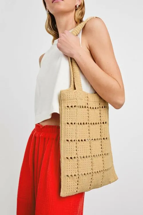 Women Rails Shoes and Accessories Crochet Tote Rattan