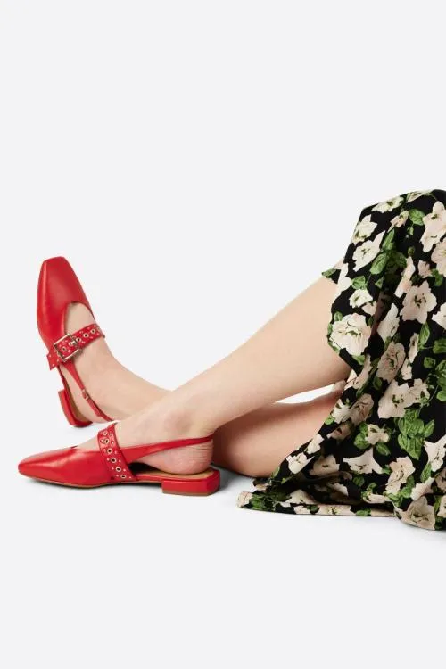 Women Rails Shoes and Accessories Intentionally Blank Pearl Ballet Flat Cherry Women Rails Shoes and Accessories Intentionally Blank Pearl Ballet Flat Cherry