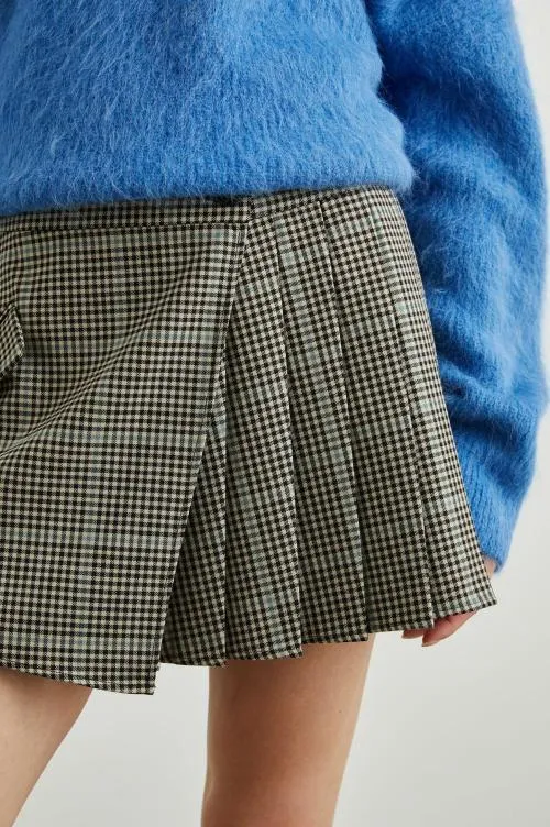 Women Rails Skirts Adriana Skirt Teal Multi Check Women Rails Skirts Adriana Skirt Teal Multi Check