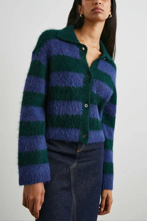 Women Rails Sweaters Amber Sweater Oxford Stripe