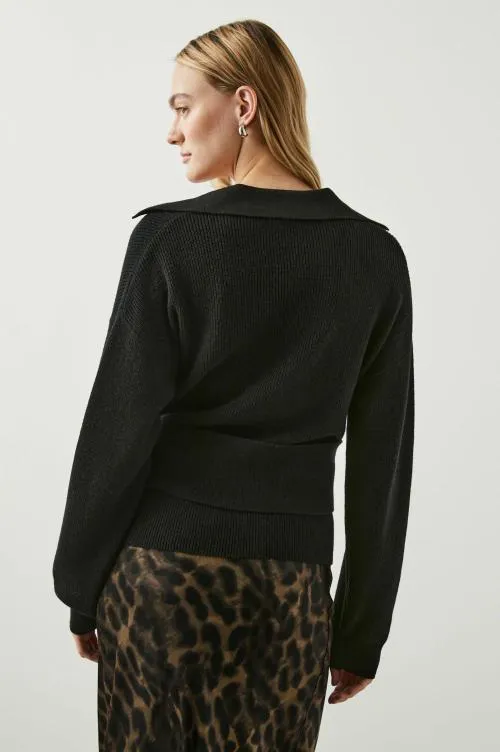 Women Rails Sweaters Darya Sweater Black Women Rails Sweaters Darya Sweater Black