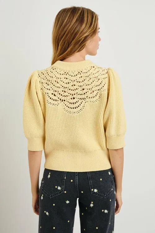 Women Rails Sweaters Steph Top Meringue Women Rails Sweaters Steph Top Meringue