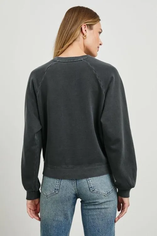 Women Rails Sweaters Vintage Raglan Sweatshirt Rails Paris Map Women Rails Sweaters Vintage Raglan Sweatshirt Rails Paris Map