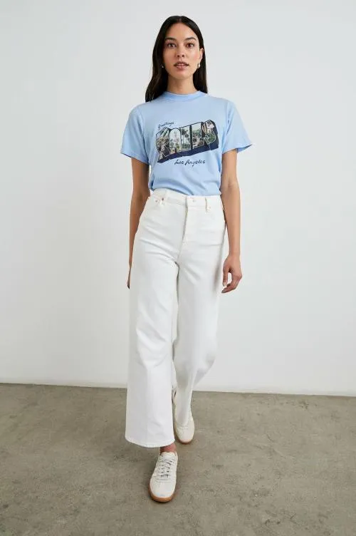 Women Rails Tees and Tanks Boyfriend Tshirt Rails Los Angeles Blue