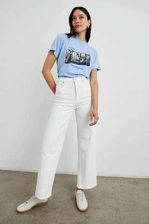 Women Rails Tees and Tanks Boyfriend Tshirt Rails Los Angeles Blue