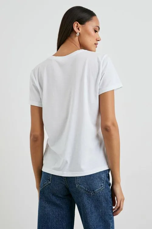 Women Rails Tees and Tanks Classic Crew Neck Tshirt White Women Rails Tees and Tanks Classic Crew Neck Tshirt White