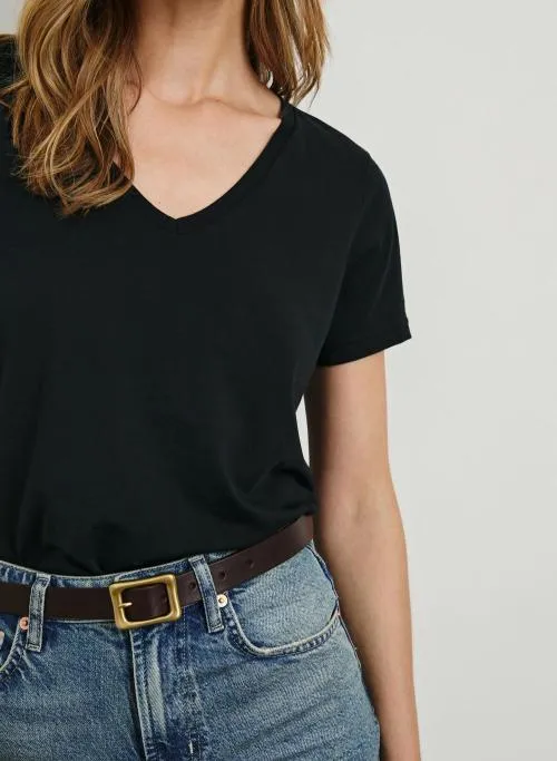 Women Rails Tees and Tanks Classic V Neck Tshirt Black Women Rails Tees and Tanks Classic V Neck Tshirt Black