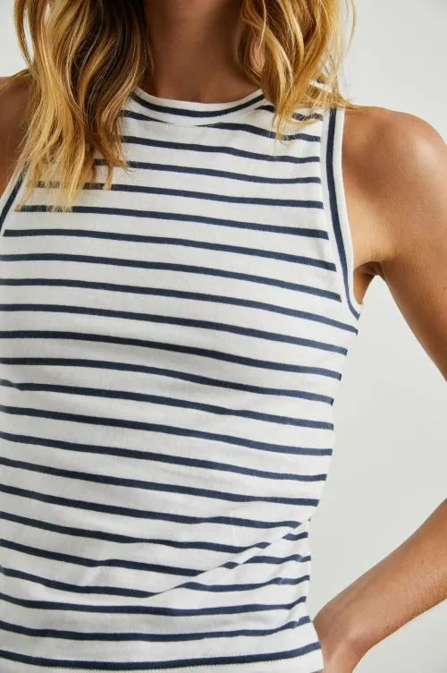 Women Rails Tees and Tanks The Racer Tank Sailor Stripe Navy Women Rails Tees and Tanks The Racer Tank Sailor Stripe Navy