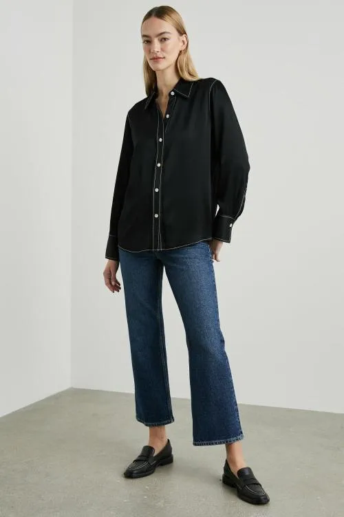 Women Rails Tops Andrea Top Black Women Rails Tops Andrea Top Black