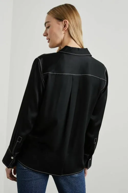 Women Rails Tops Andrea Top Black Women Rails Tops Andrea Top Black