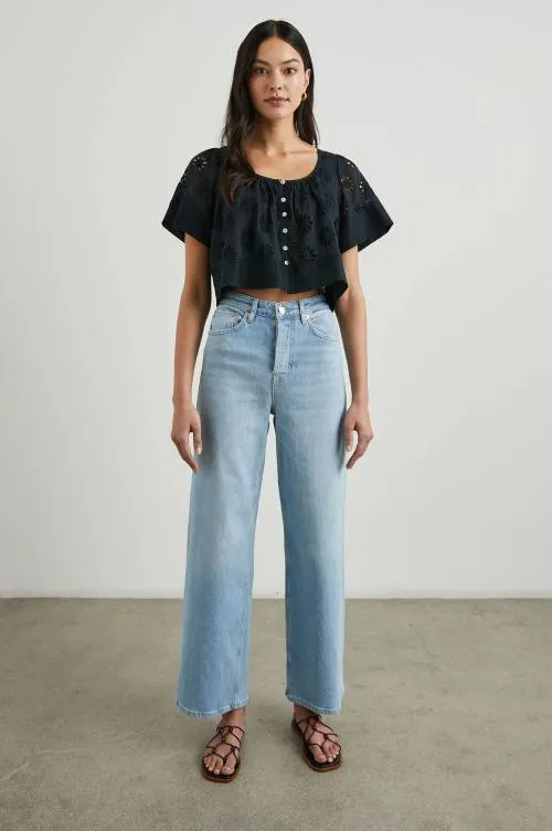 Women Rails Tops Bambina Top Black Women Rails Tops Bambina Top Black