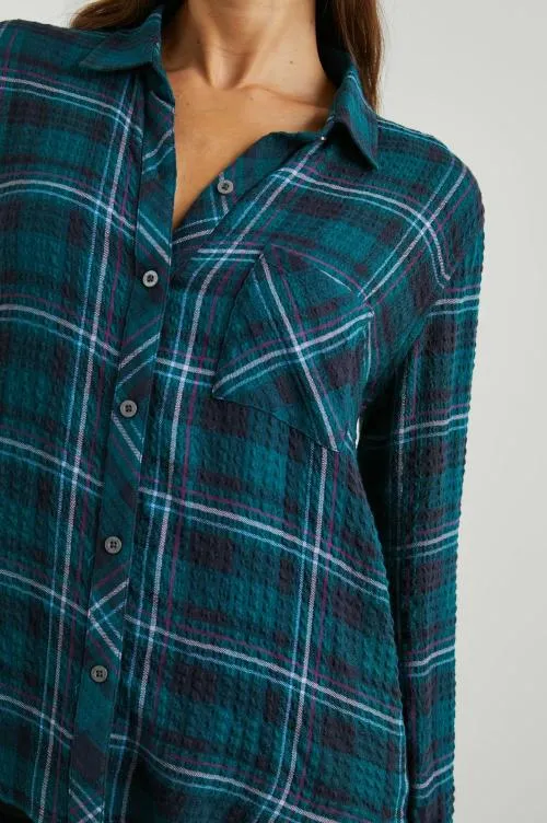 Women Rails Tops Brady Shirt Pine Fuchsia Women Rails Tops Brady Shirt Pine Fuchsia