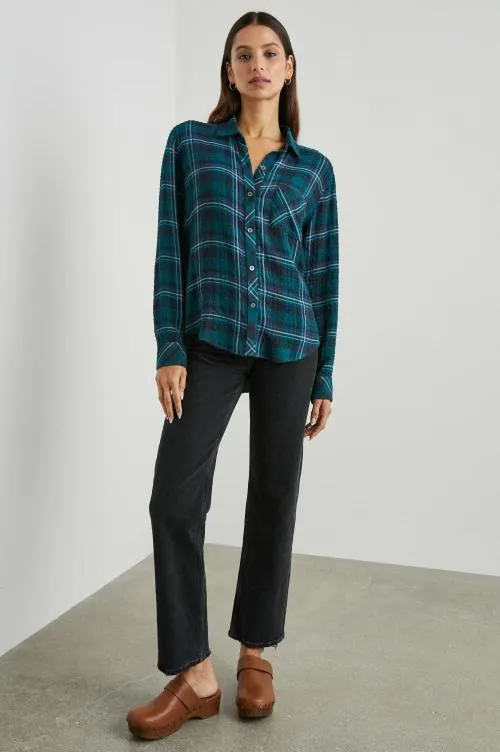Women Rails Tops Brady Shirt Pine Fuchsia Women Rails Tops Brady Shirt Pine Fuchsia