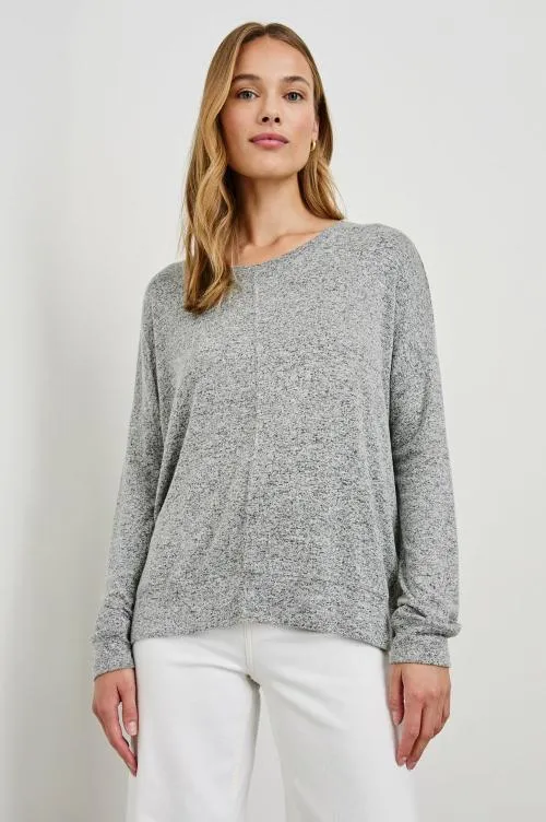 Women Rails Tops Iggy Top Melange Grey Women Rails Tops Iggy Top Melange Grey