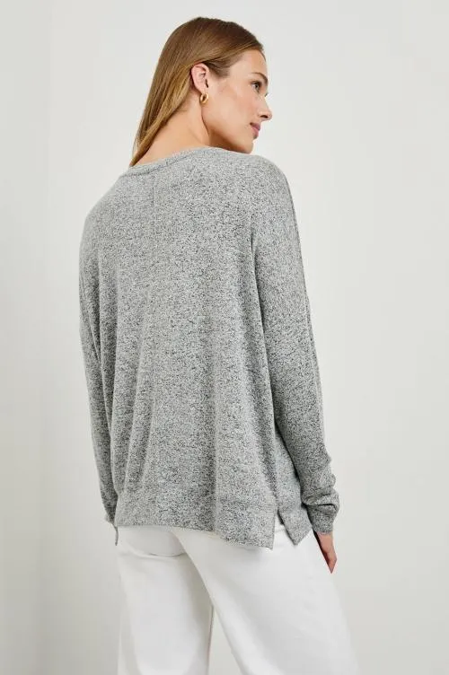 Women Rails Tops Iggy Top Melange Grey Women Rails Tops Iggy Top Melange Grey