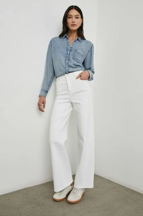 Women Rails Tops Ingrid Shirt Med Vintage Cloud Wash