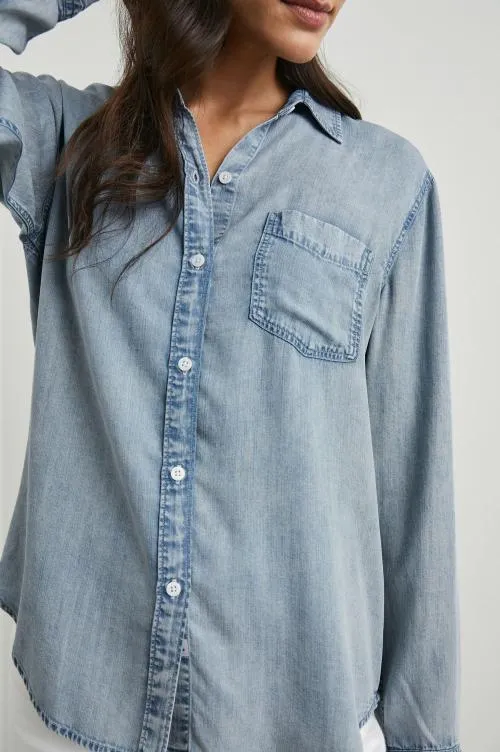 Women Rails Tops Ingrid Shirt Med Vintage Cloud Wash Women Rails Tops Ingrid Shirt Med Vintage Cloud Wash