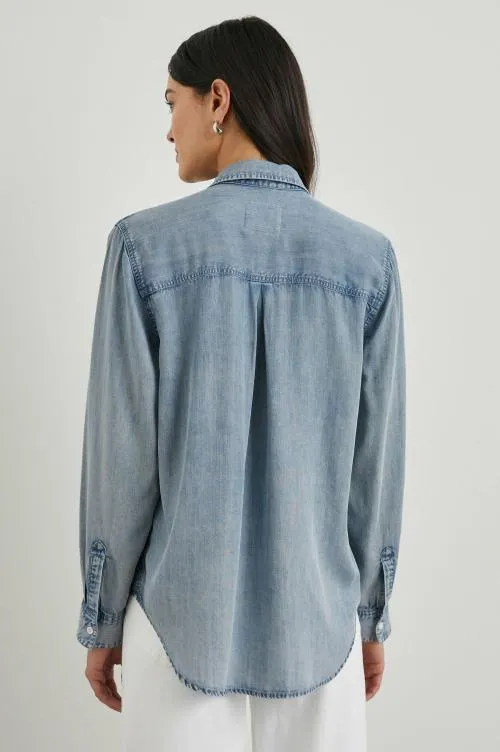Women Rails Tops Ingrid Shirt Med Vintage Cloud Wash Women Rails Tops Ingrid Shirt Med Vintage Cloud Wash
