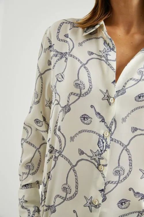 Women Rails Tops Ledger Shirt Nautical Chain Women Rails Tops Ledger Shirt Nautical Chain