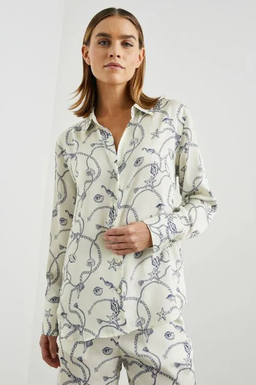 Women Rails Tops Ledger Shirt Nautical Chain Women Rails Tops Ledger Shirt Nautical Chain