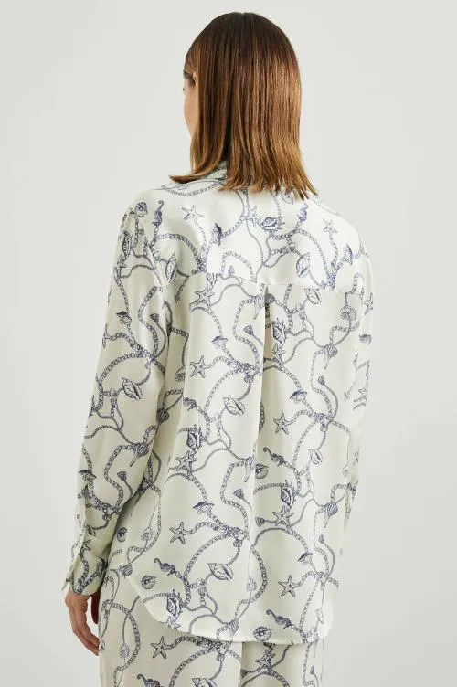 Women Rails Tops Ledger Shirt Nautical Chain Women Rails Tops Ledger Shirt Nautical Chain