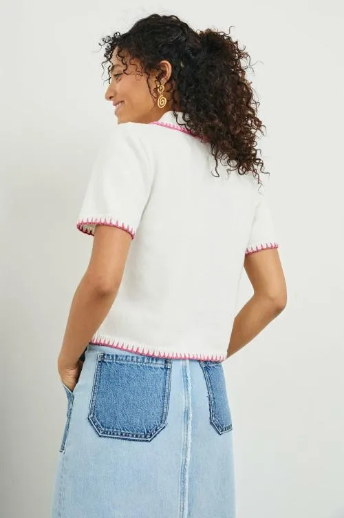 Women Rails Tops Maliah Top Ivory Hibiscus Women Rails Tops Maliah Top Ivory Hibiscus